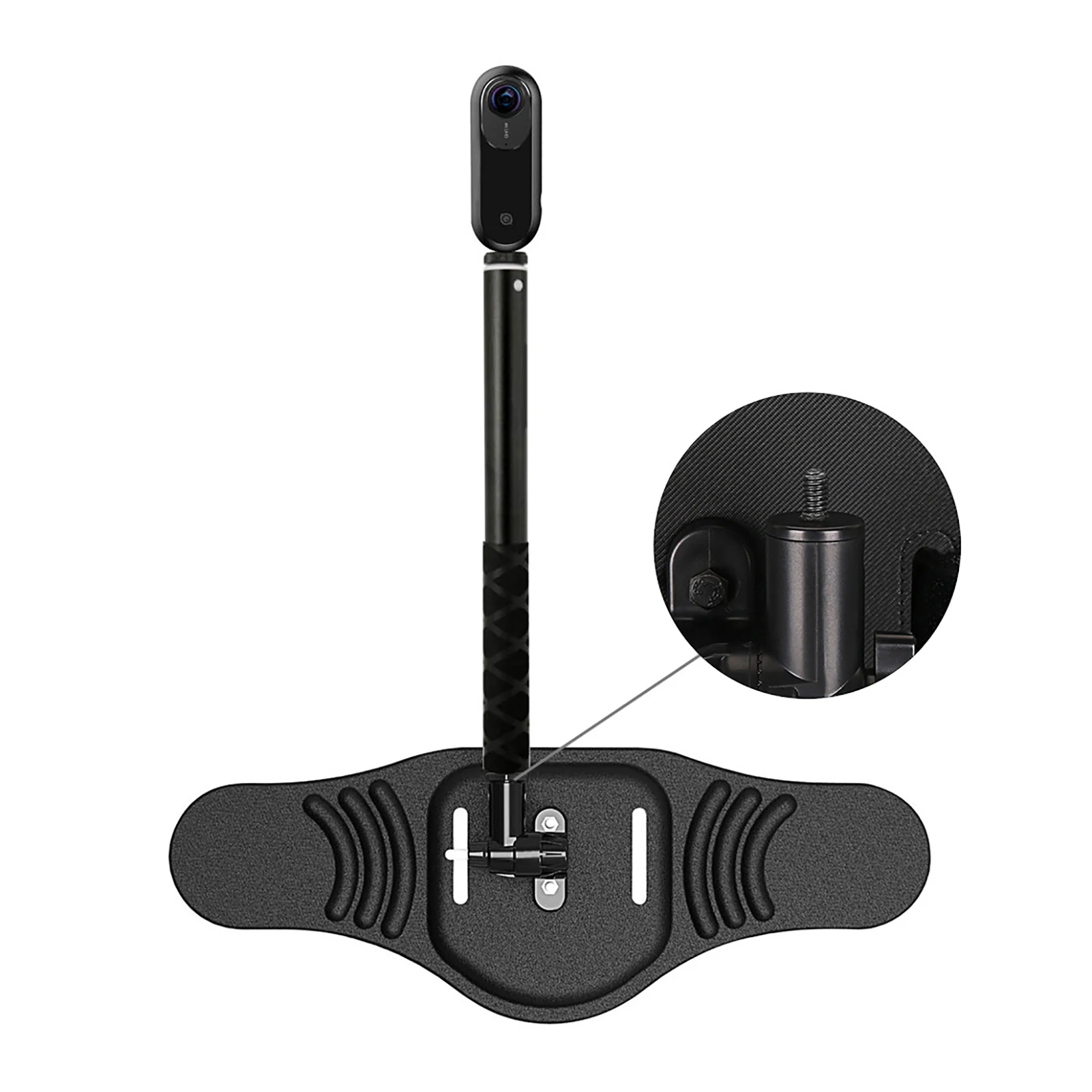 Носимый поясной кронштейн невидимая селфи-Палка для Insta360 ONE Bar панорамные