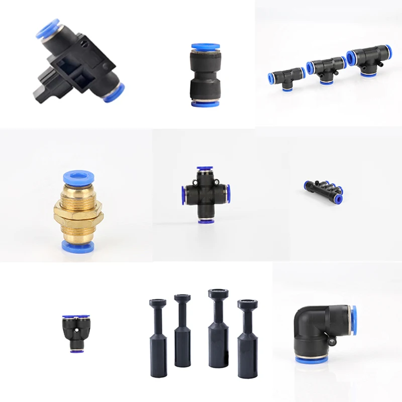 

Fast insertion of Pneumatic trachea Connector elements into 4mm 6mm 8mm 10mm 12mm PU PE PY PK PV PM PZA HVFF