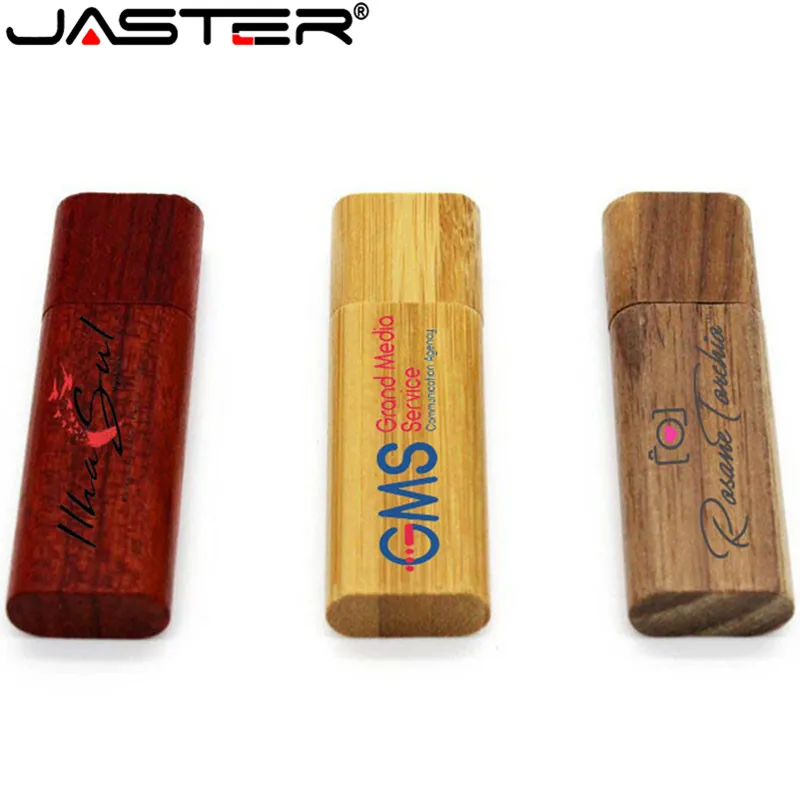 USB флеш накопитель JASTER деревянный 4/8/16/32/64 ГБ|USB флэш-накопители| |
