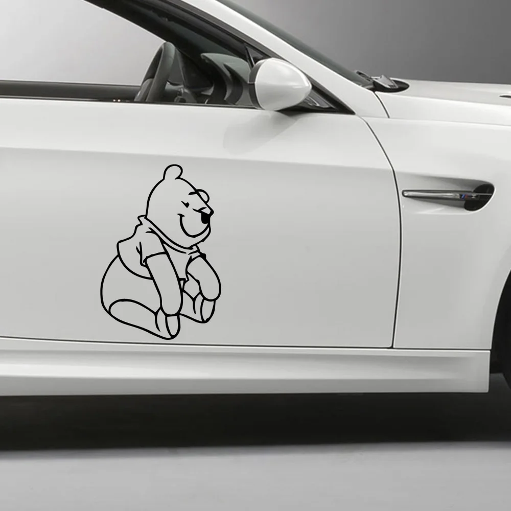 

Drop Shipping Honey Bear Stickers For Cars Decals Vinyls Decals Fashion Creative Car Full Body Head Styling Stickers