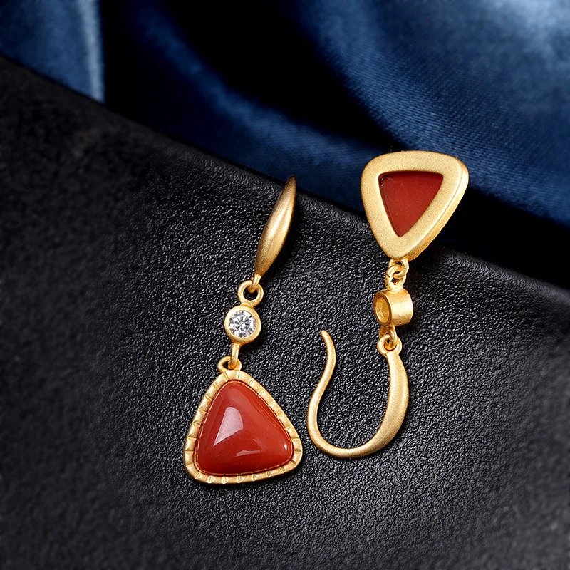 KJJEAXCMY бутик ювелирные изделия s925 Стерлинговое серебро позолоченные женские