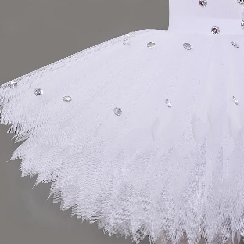 Новинка, белая балетная юбка, костюм для взрослых и женщин, танцевальная Пышная юбка в виде лебедя, Детский костюм, сценические костюмы от AliExpress RU&CIS NEW
