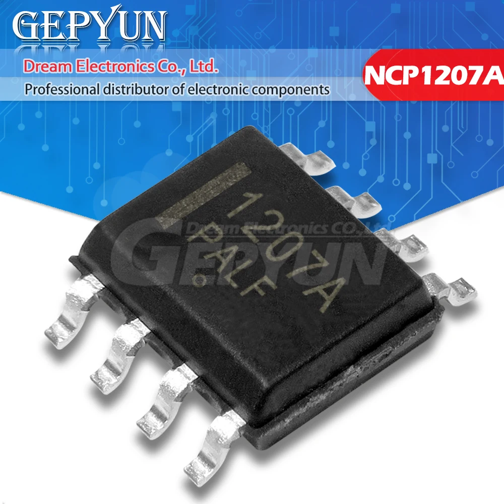 

10 шт., NCP1207A SOP-8 NCP1207 NCP1207ADR2G ncp1207cdma SOP 1207A SMD