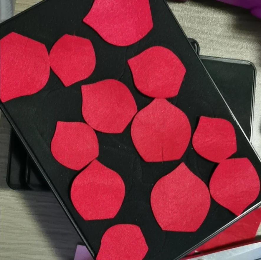 

Flower petal steel rule cutting die SMR-FL0111 for 3D flowers