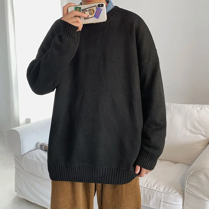 Мужской зимний теплый свитер Privathinker Корейская уличная одежда модные пуловеры