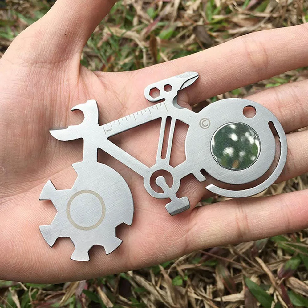 

Инструмент для велосипеда, инструменты для ремонта в форме карты, 4/5/6/7/8, 5 см, многофункциональный ключ для ремонта велосипеда с открывалкой ...