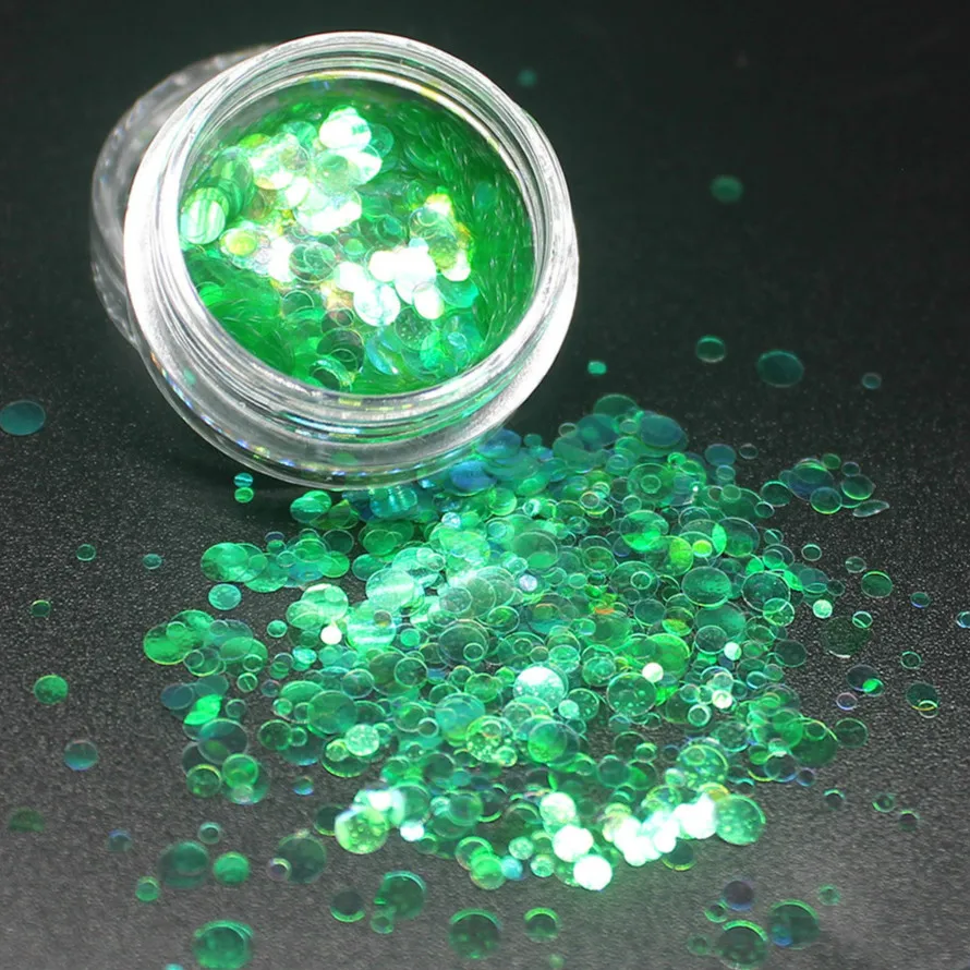 1 коробка светильник зеленый 12 Цветов дополнительный монохромный глаз