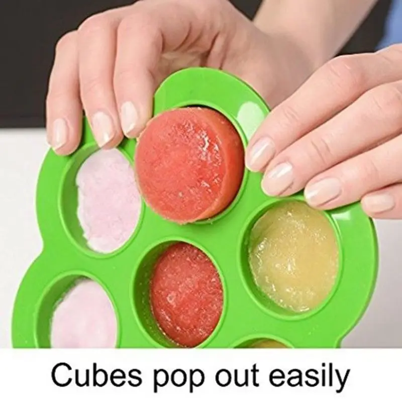Силиконовая форма для льда решетка пищевой контейнер в форме цветка портативный