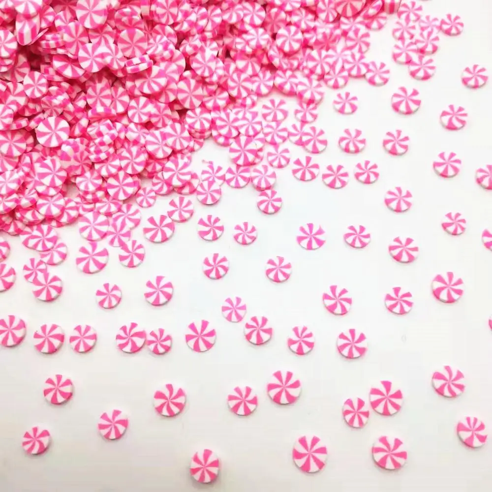 20 г/лот розово-красный леденец полимерная глина красочная для поделок сделай сам