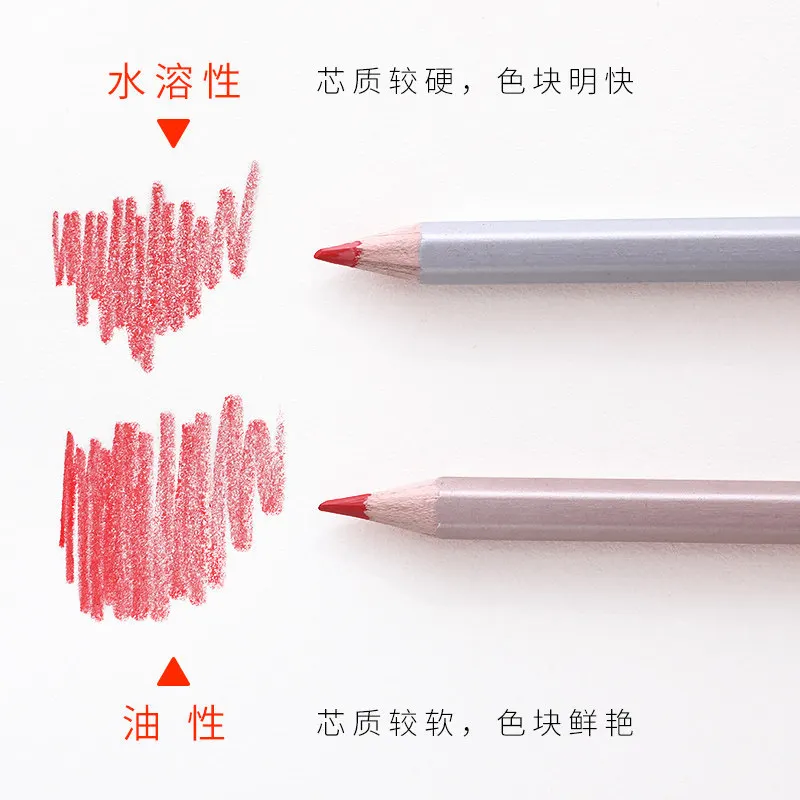 24/36/48/цветной карандаш масляный водорастворимый художественная цветная ручка
