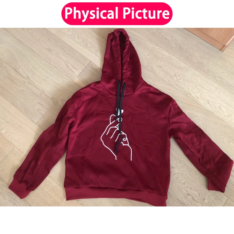 Свитшоты с принтом женская с длинным рукавом Перемычка Hoody пуловер Топ Блузка Женская толстовка Poleron Sudadera Con Capucha L711