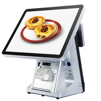 good quality cashier machine vfd pos system pos all in one point of sales built in 80 mm printer