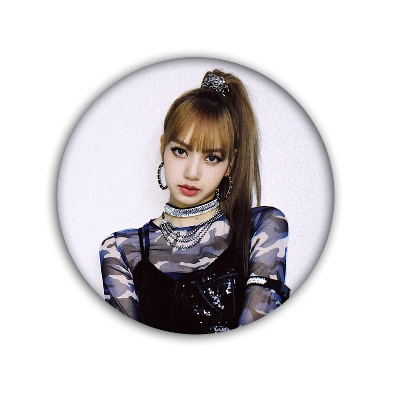 Nengdou T46 Корейский KPOP черный розовый альбом для девочек значок для толстовки футболка DIY брошь, заколка, аксессуары для одежды украшение для рюкзака - Цвет: T46-9