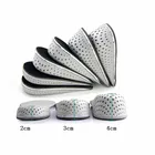 Стельки унисекс для обуви, дышащие, увеличивающие рост на 2-4 см, повседневная обувь, 1 пара