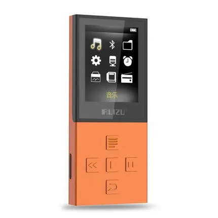 Yellow RUIZU X18 Bluetooth спортивные MP3 плеер с 8 г дой-Пак playing130Hours высокого качества без потерь Регистраторы FM для говорить - Цвет: Yellow