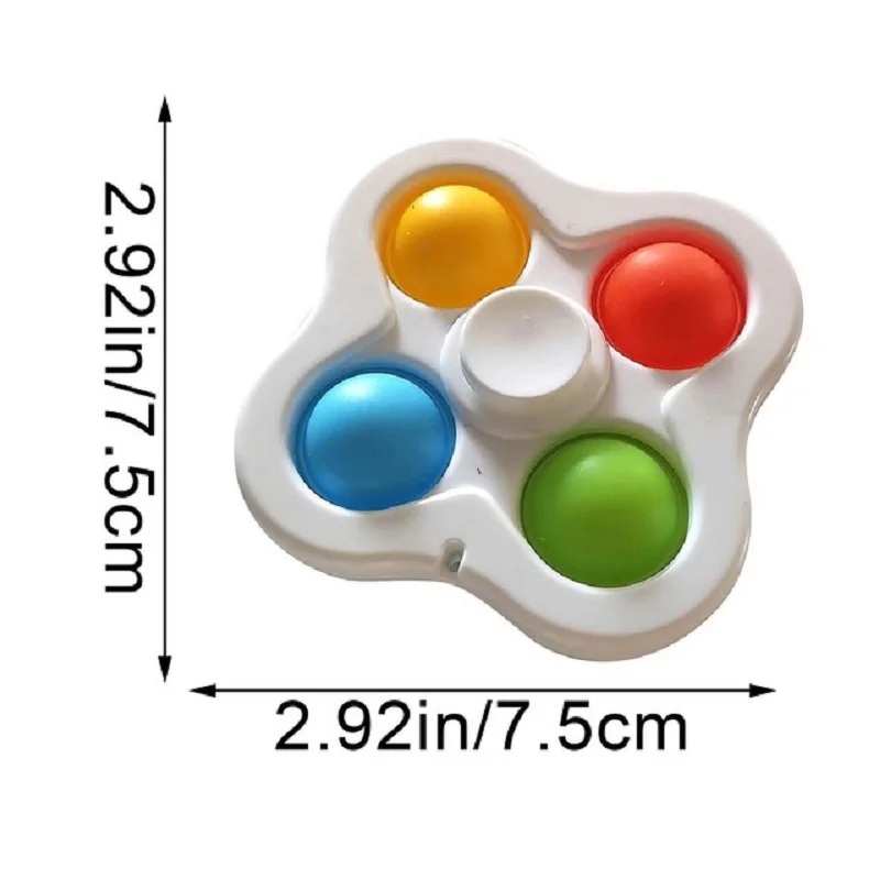spesifikasi Grosir Sederhana Lesung Pipi Spinner Dorong Pop Mainan Anti Stres Kecemasan Bantuan Mainan Sensorik Mainan Stres Lucu Untuk Anak Dewasa