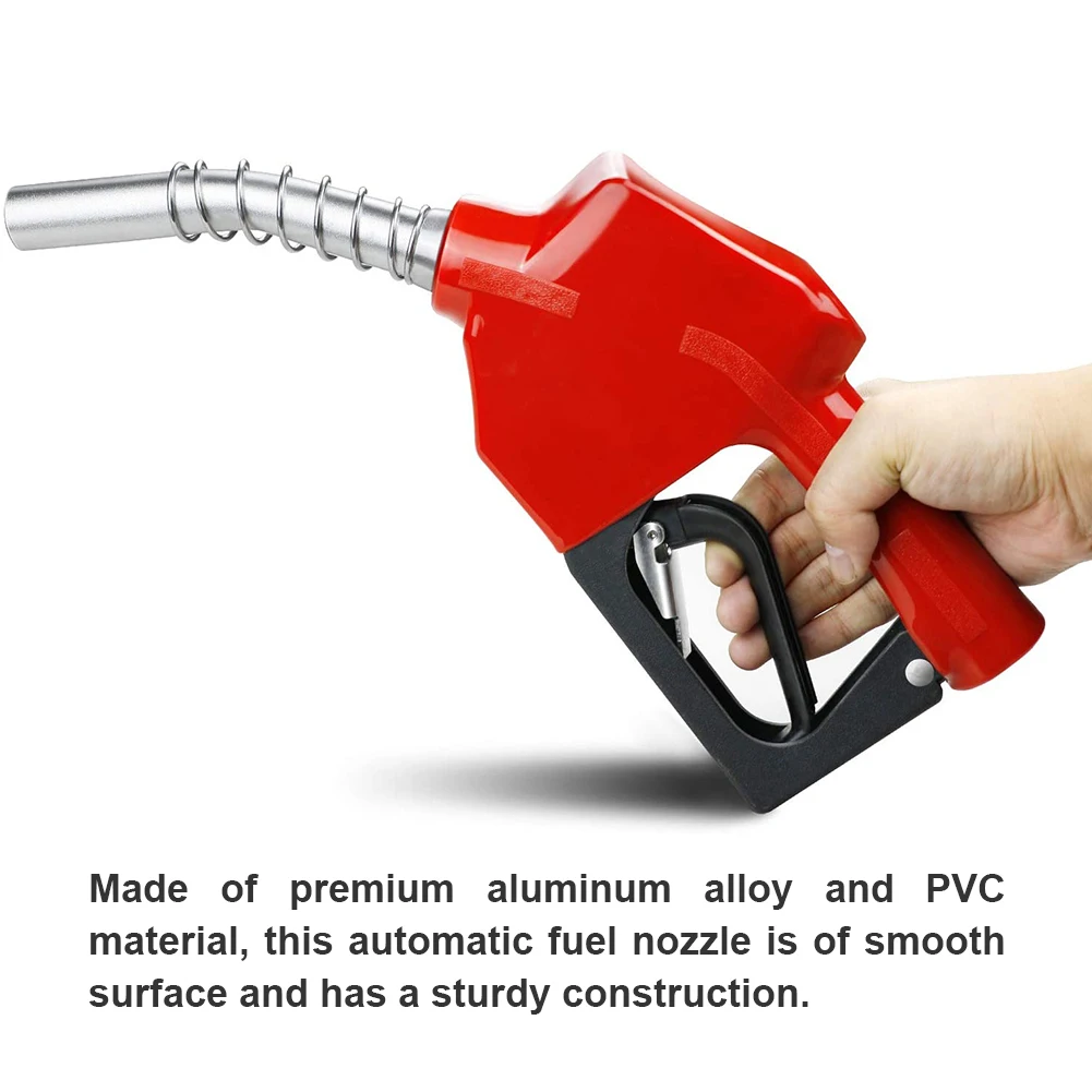 

Car Fuel Filling Nozzle-Gun Automatically Cuts Off The Diesel-Fuel-Gun For Diesel, Kerosene, Petrol Below 90# 25mm Nozzle Red