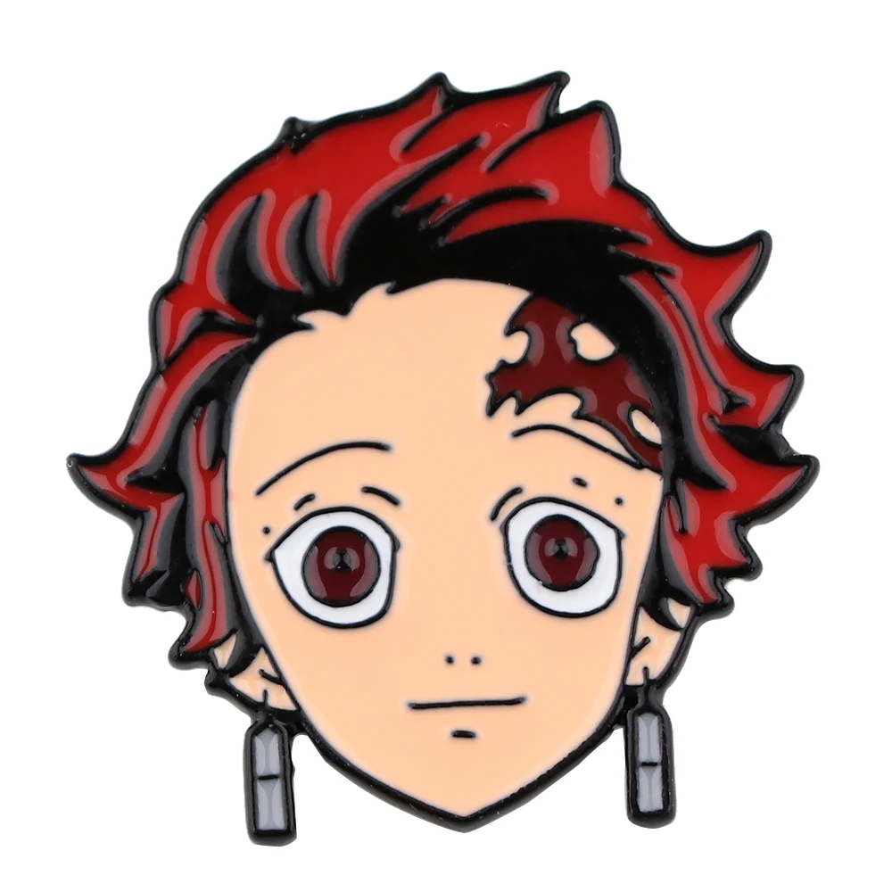 

Demon Slayer Manga Badges Kimetsu No Yaiba Enamel Pin Cute Lapel Pins Brooches Brooch for Clothes Anime Accessories