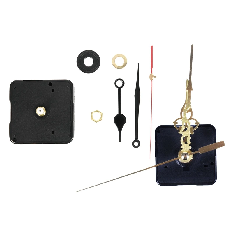 2 шт. часовой механизм с высоким крутящим моментом: 1 4/5 дюйма Общая длина вала и 17/25