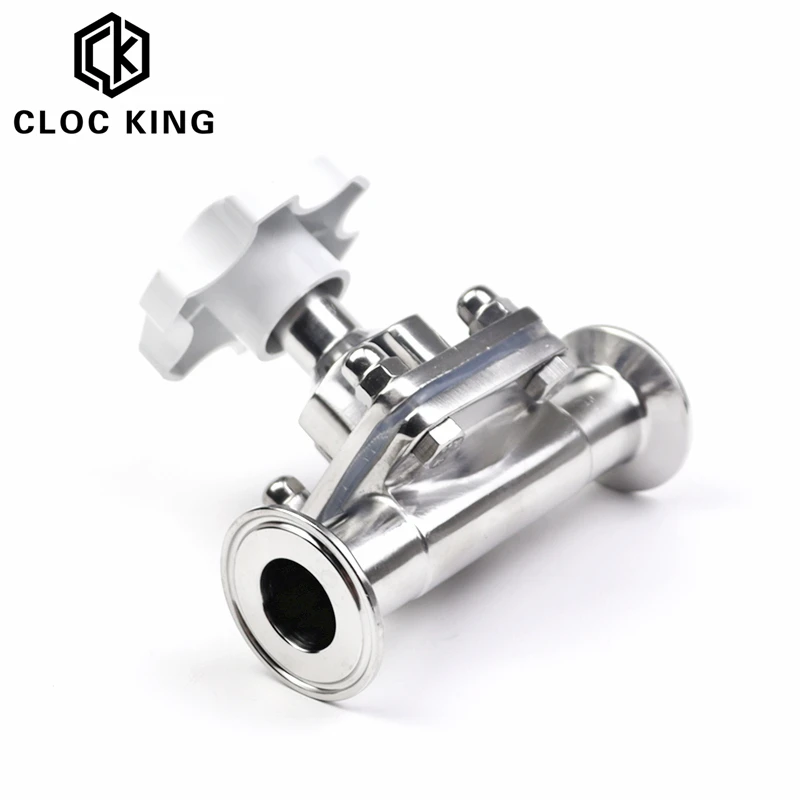 Санитарный диафрагменный клапан DN15 DN20 DN25 DN50 нержавеющая сталь SS316L 1 5 дюйма 2