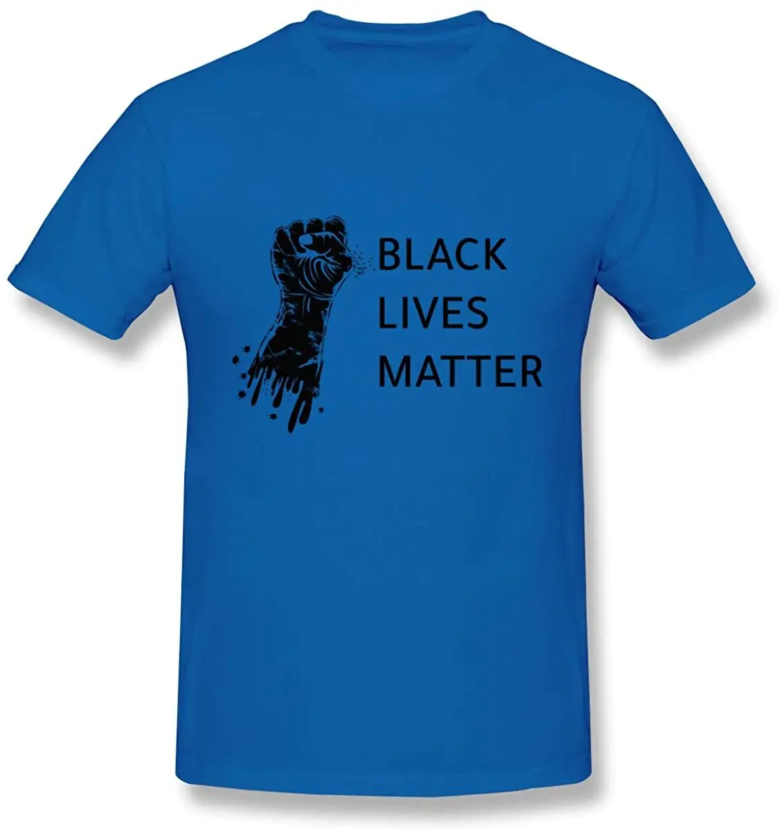 

Black Lives Matter Men Short Sleeve Casual Graphic T-Shirt Tops Cool Tees