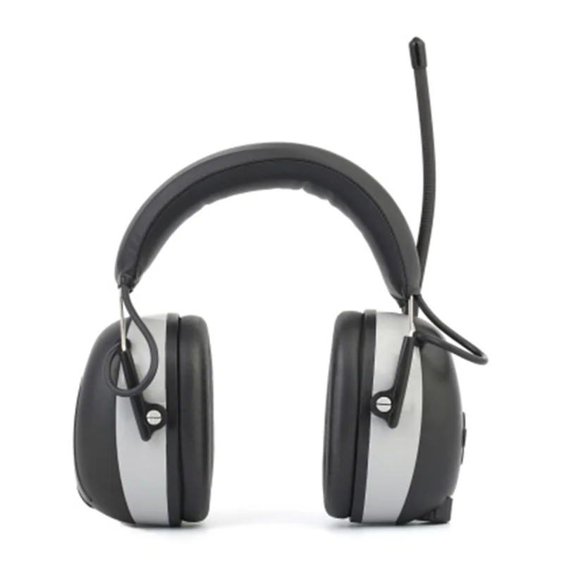 Защита слуха FM/AM радио наушники Звуконепроницаемая шумоподавление затычки для