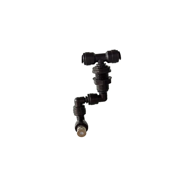 one nozzle Рептилии Fogger Туман спринклер тропический лес бак 360 Регулируемый аквариум для аквариумных животных система охлаждения подключения nлес рептилия fogger - Цвет: one nozzle