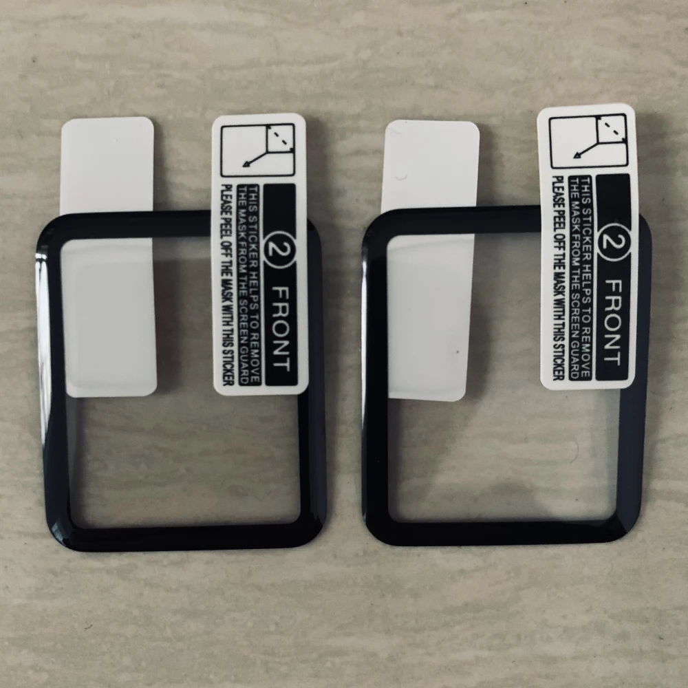 2 PCS Защитная пленка для iWatch 5 2 3 4 38 мм 42 мм Защитная мягкая полная Прозрачная крышка для Apple Watch 40 мм 44 мм не закаленное стекло - Цвет: 2 PCS