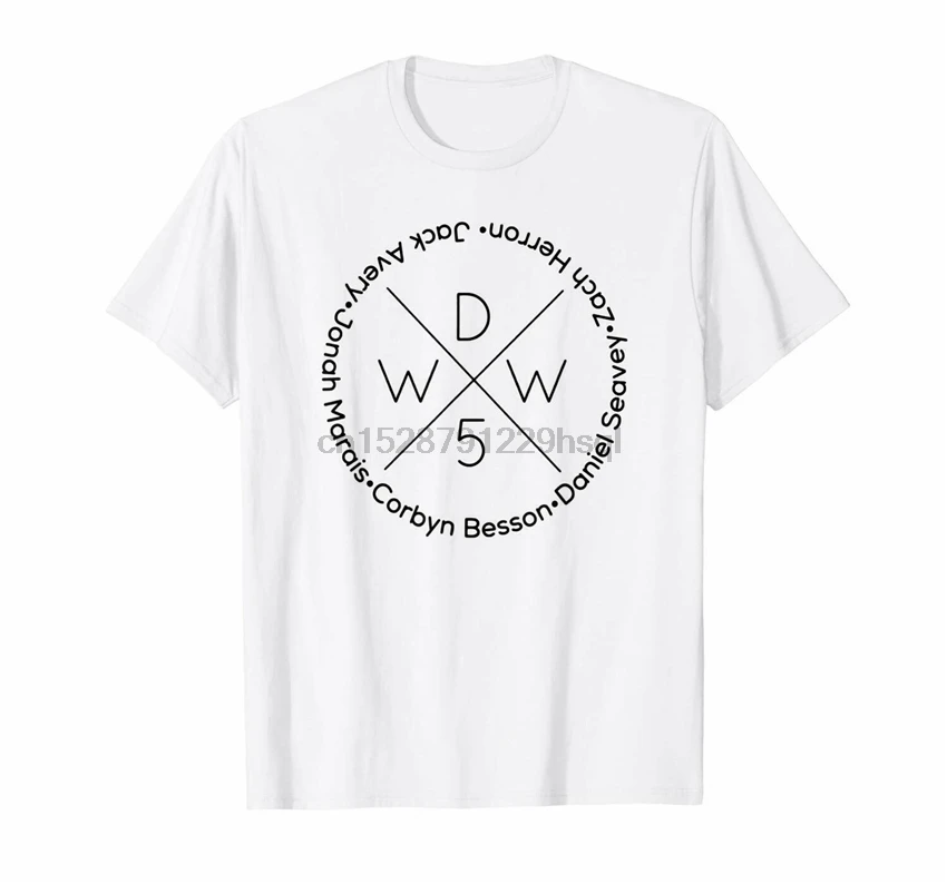 Почему мы товары не крутящимся всем Wdw5 белая футболка Jack Avery S-6Xl Футболка с