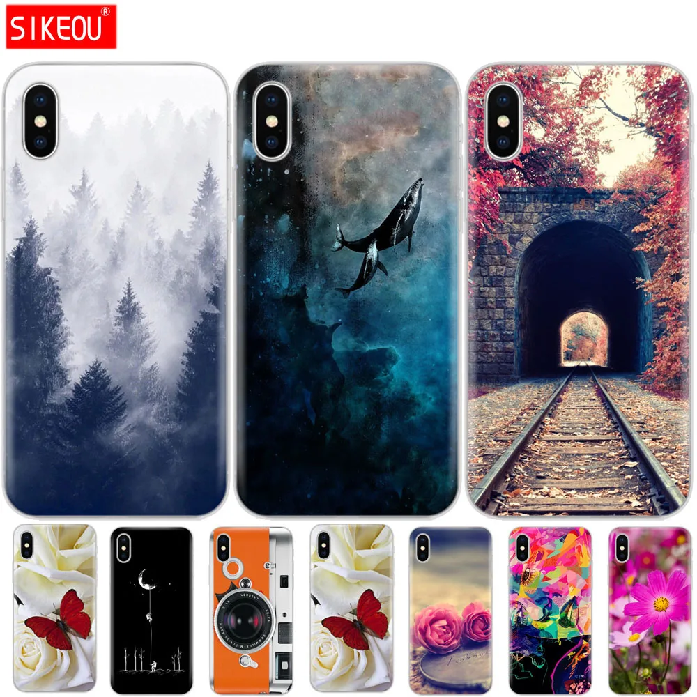 Силиконовый чехол для iPhone 7 8 Plus X XR XS MAX 10 iphone | Мобильные телефоны и аксессуары