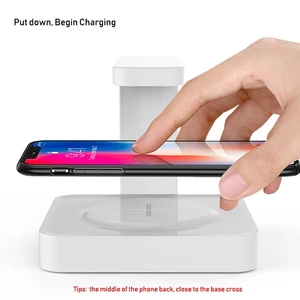 wireless charging uv germicidal lamp uv disinfection sterilizer wireless phone charging holder dc5v micro usb 2 0 sensing free global shipping