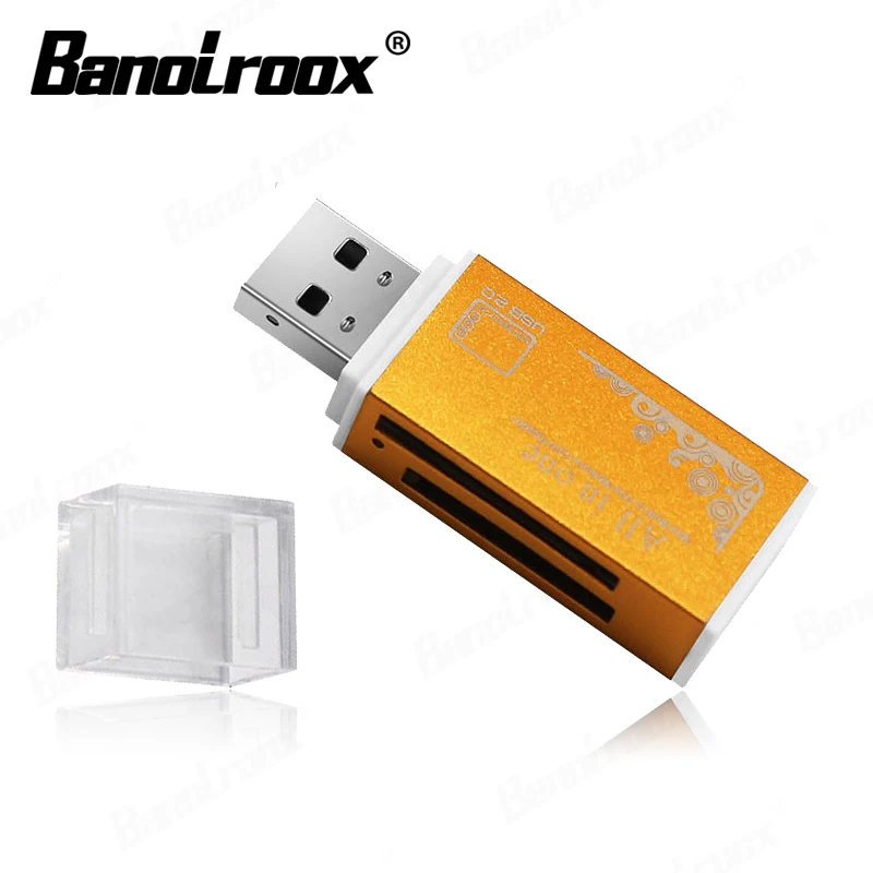 Устройство для чтения карт памяти Banolroox USB 2.0 ридер со вспышкой все/несколько в 1 usb