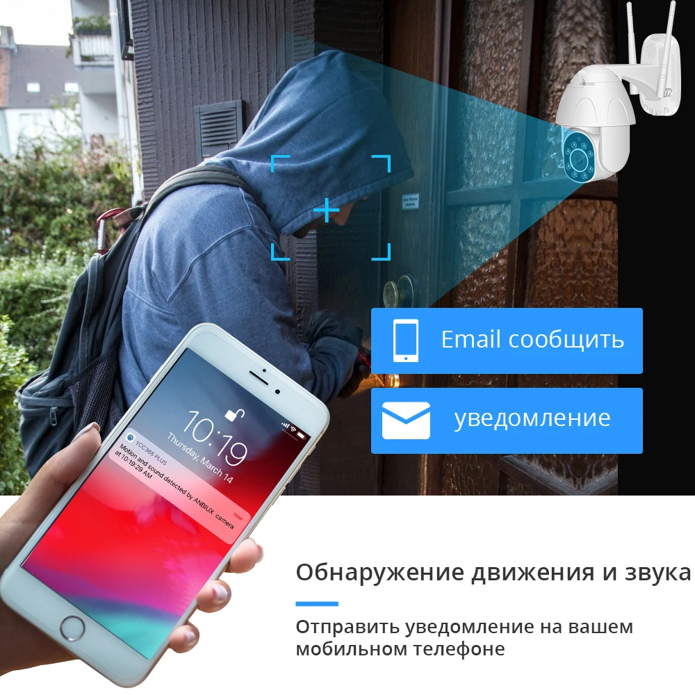 Zclever PTZ купольная камера беспроводная Wifi IP камера 1080P скоростная купольная Автоматическая отслеживающая панорамирование 4.0X цифровой зум с двухсторонним аудио