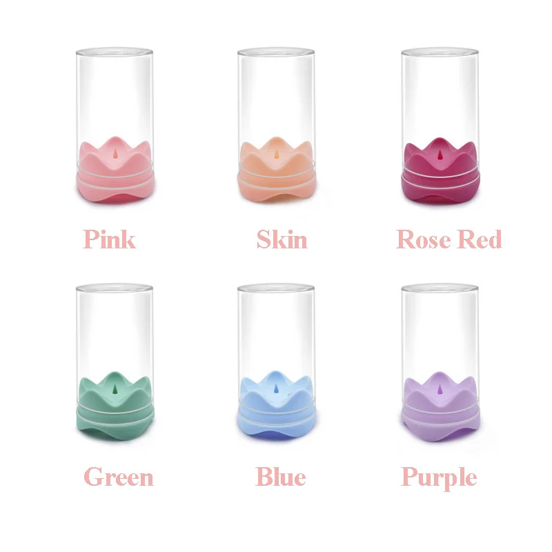 30pcs Beauti Blender Flower Box Cosmetics Puff Empty Makeup 