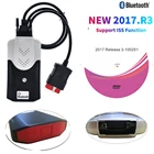 Новый Vci vd ds150e cdp Pro Bluetooth 2017 R3 генератор ключей для delicht obd2 диагностический инструмент сканер для ремонта автомобилей и грузовиков