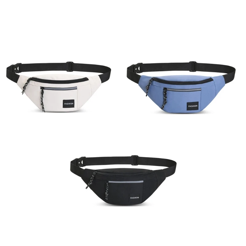 

Men Chest Bag Waist Fanny Pack Belt Pouch Travel Hip Bum Shoulder Bags Purse X5XA