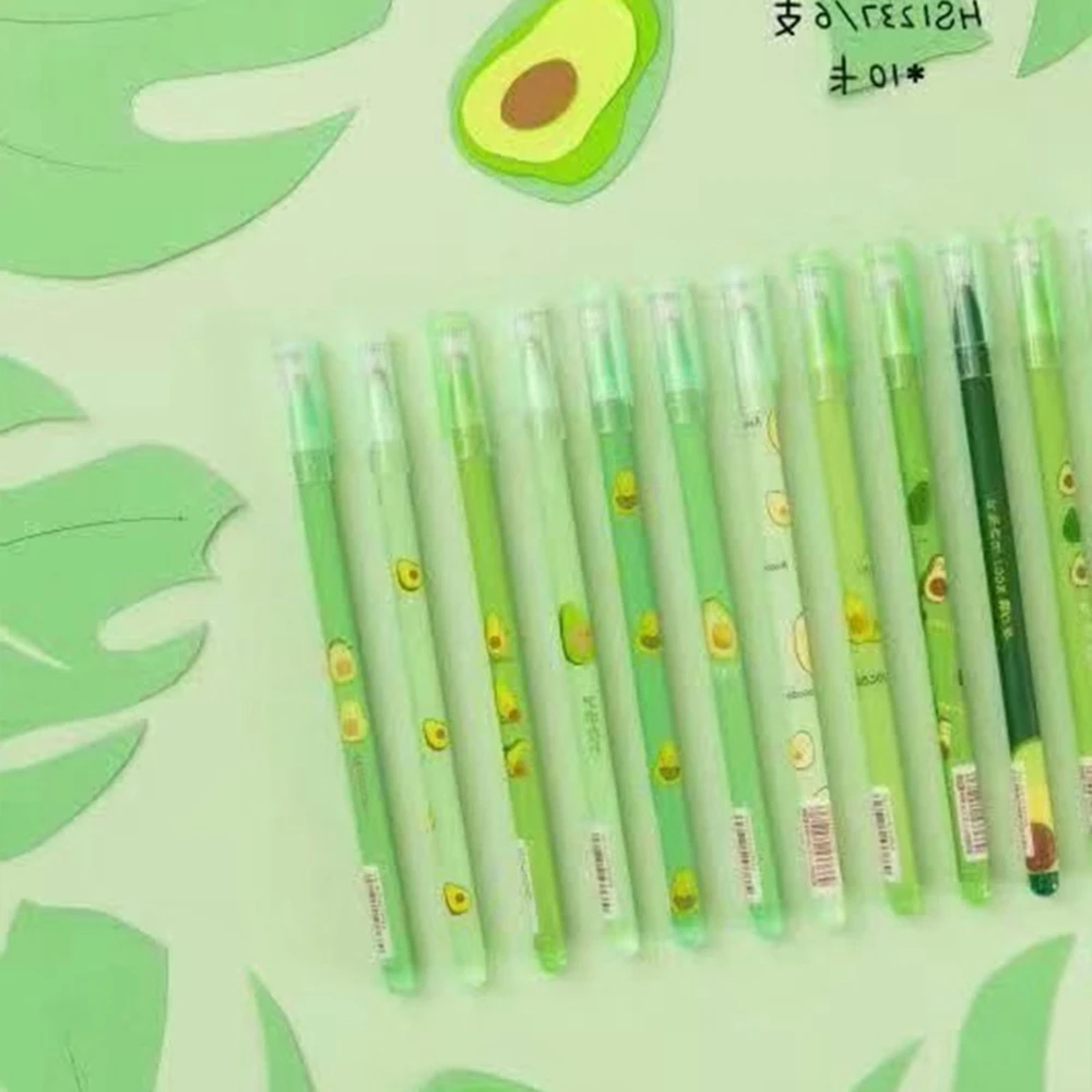 12 шт. гелевая ручка авокадо сезон фрукты чернильная рекламный подарок
