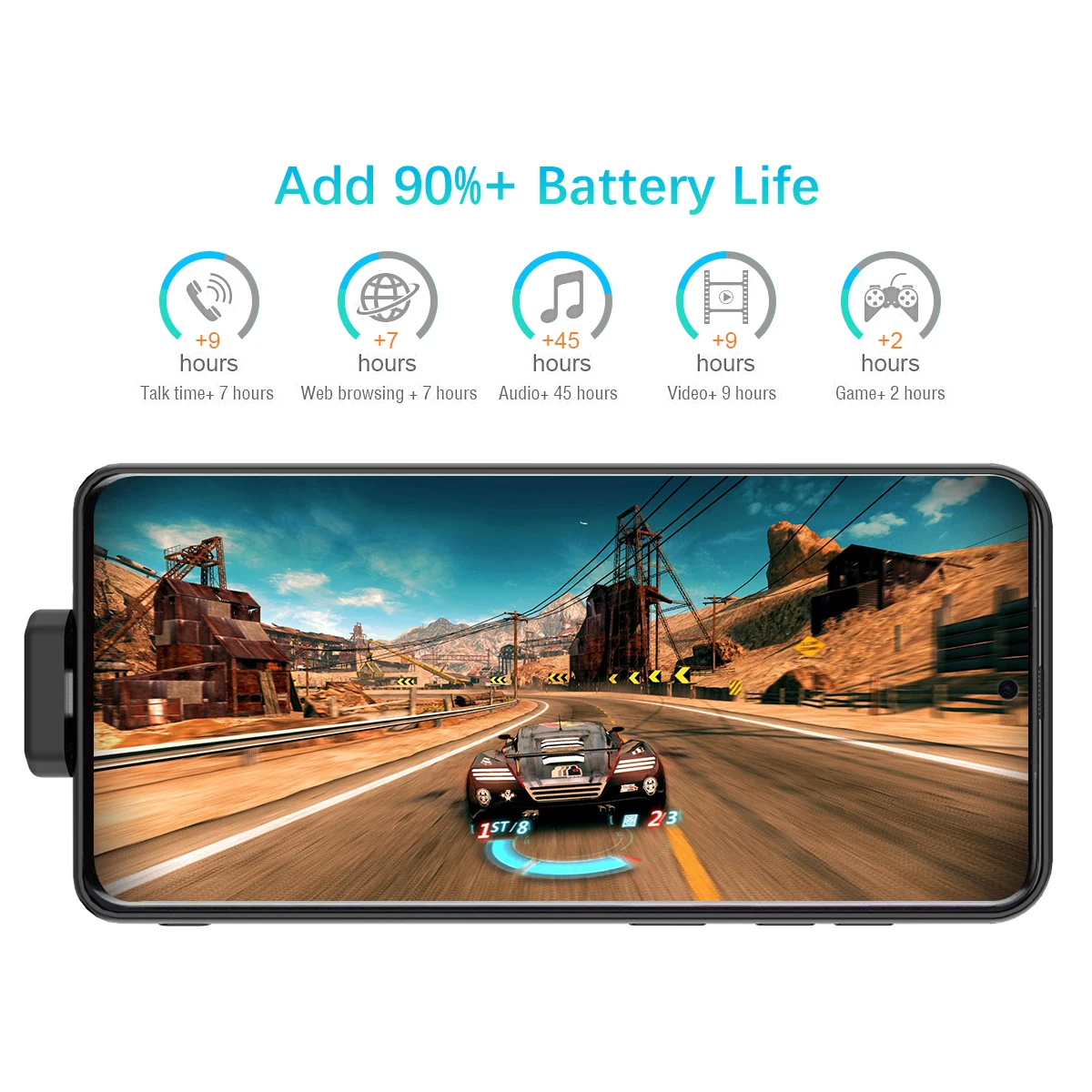 Для Samsung Galaxy S20 Plus 6 7 дюйма 7000 мАч чехол для зарядного устройства с магнитным