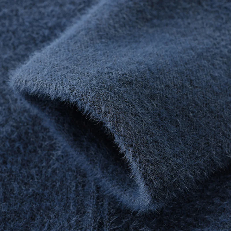 Мужские зимние куртки и пальто из смешанной шерсти новинка 2021 кардиган свитер