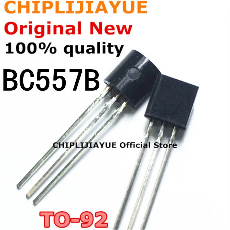 100 шт. BC557B TO-92 BC557 TO92 557B Новый и оригинальный чипсет IC | Электронные компоненты