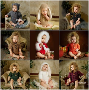 Детский вязаный комбинезон Dvotinst, 6-24 мес, унисекс, хлопок, розовый