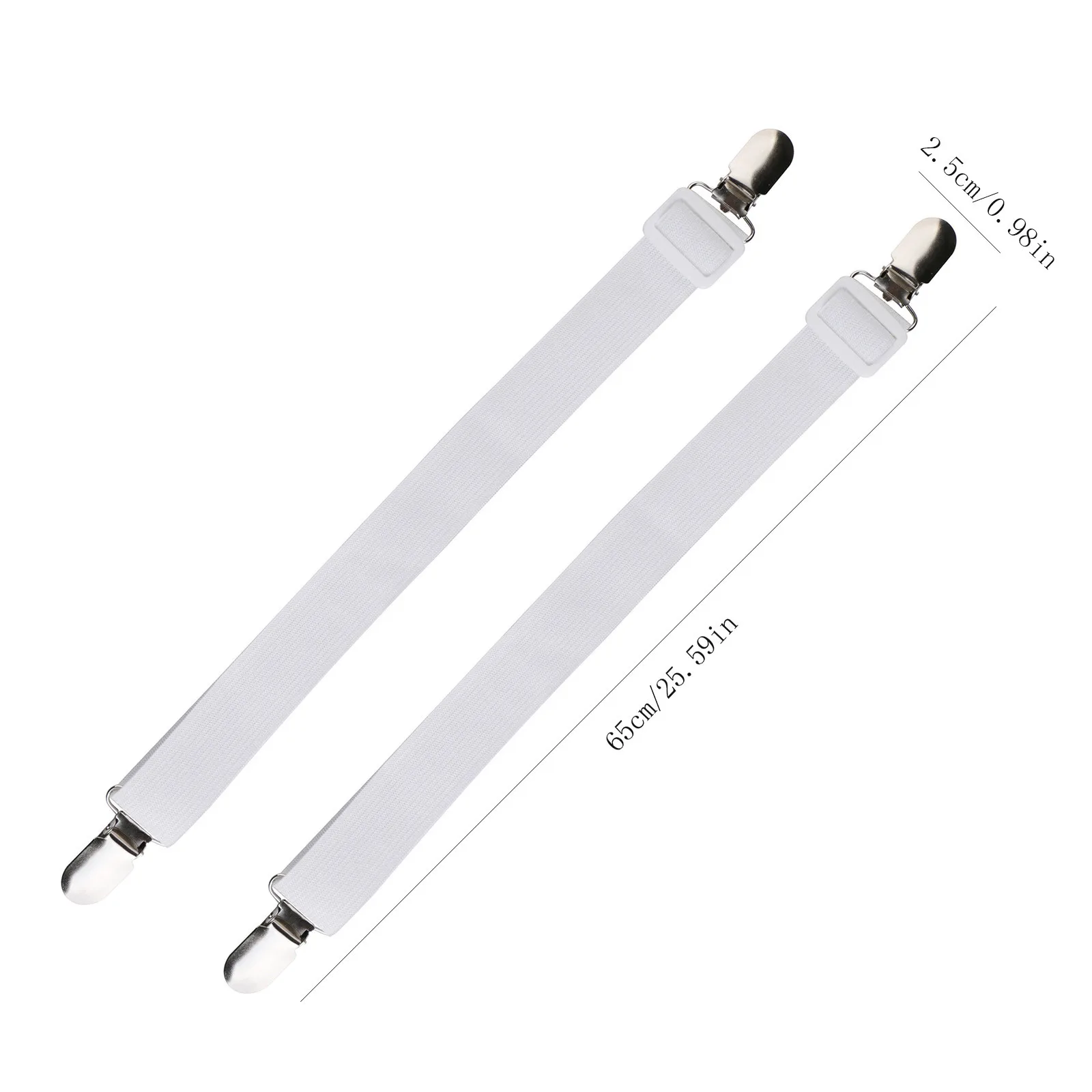 Эластичный зажим для простыни 8 штук крепления наматрасника с пряжкой ремня