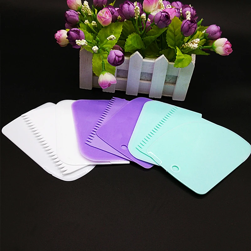 Лопатка трапециевидная для резки теста 3 шт. | Дом и сад