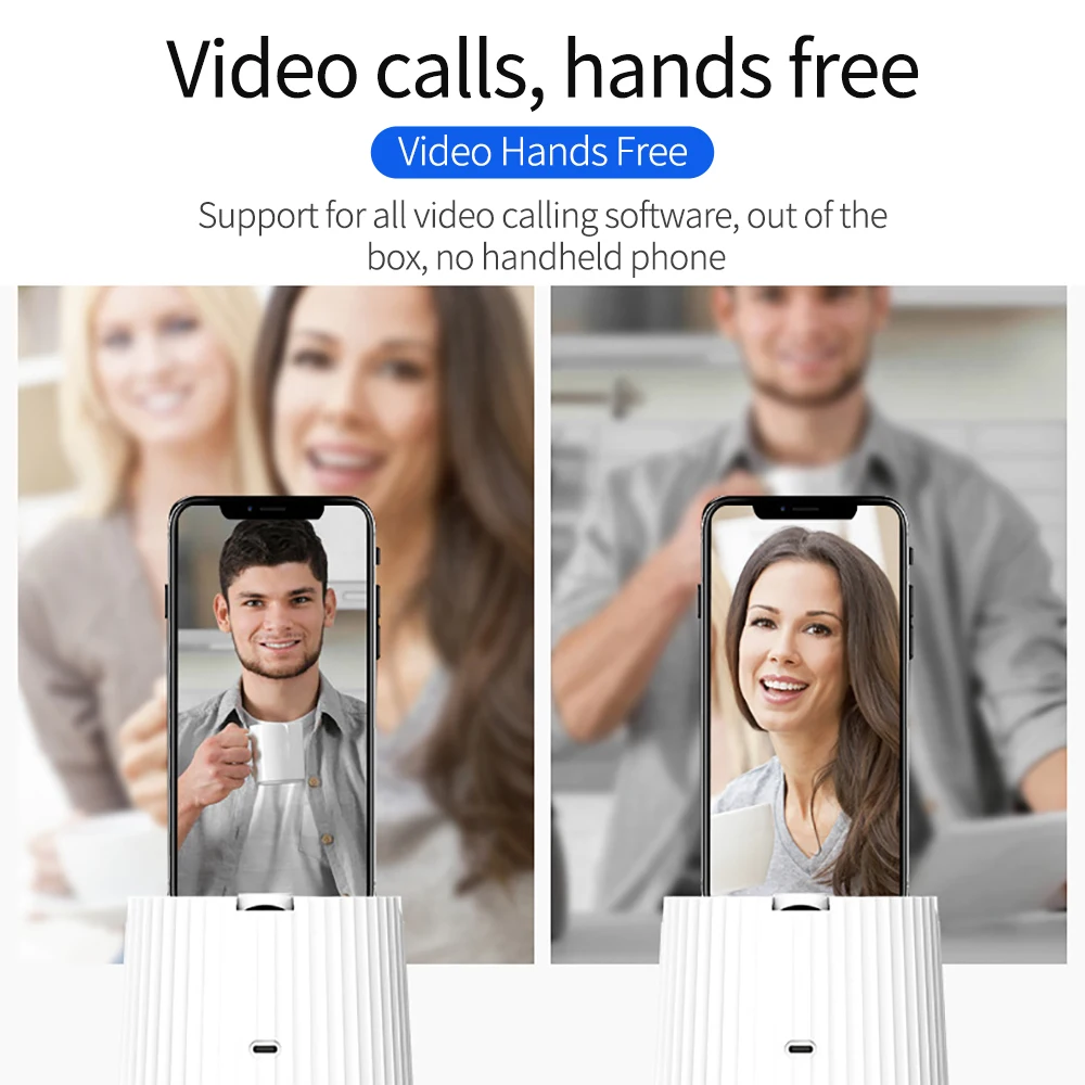 

Automatic Face Tracking Mobile Phone Installation Face Tracking Stick 360 Degree Smart PTZ Tracking Bracket 360 Degree