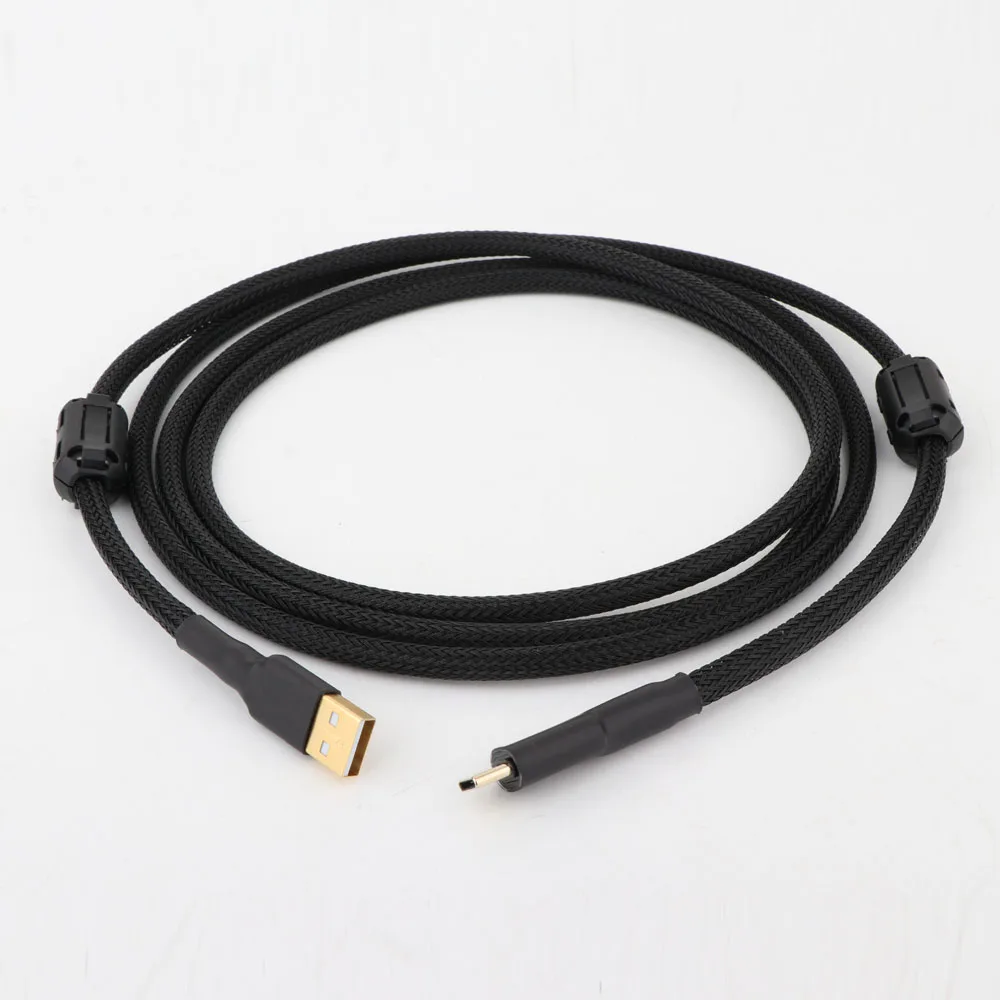 Fidelidade com Anel Cabo para Amplificador Usb de Alta Usb a tipo c Canare-cabo Magnético Duplo Cabo Cobre Dac