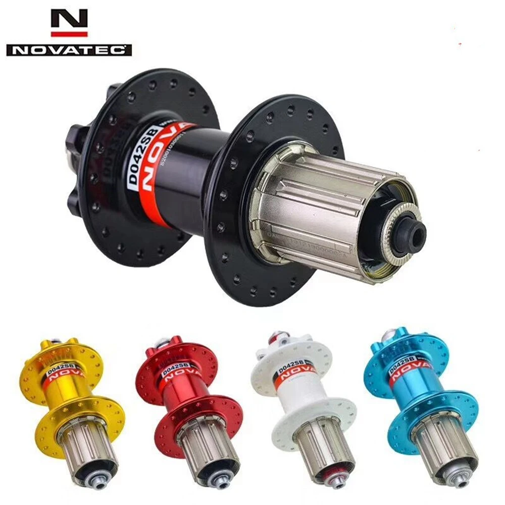 

Ступица Novatec D041SB D042SB для горного велосипеда, Подшипник Втулка горного велосипеда QR 28 32 36, отверстия, передние/задние велосипедные втулки Shimano...