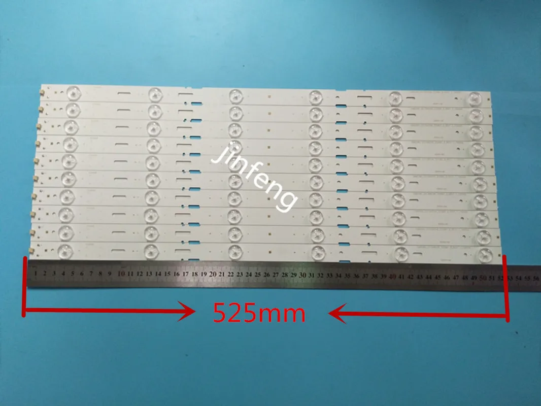 

10 pces 48 polegada led backlight barra tira lâmpada 2013arc48-3228n1-6-rev1.1 para samsung LSC480HN05-A48-LB-6436/b4