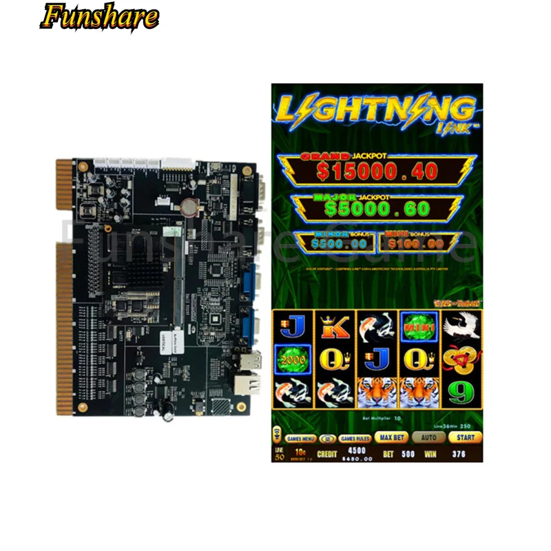 

EYES OF FORTUNE Vertical Slot Game Board Lightning Link Vertical Touch Screen Casino Slots Machine Game Board