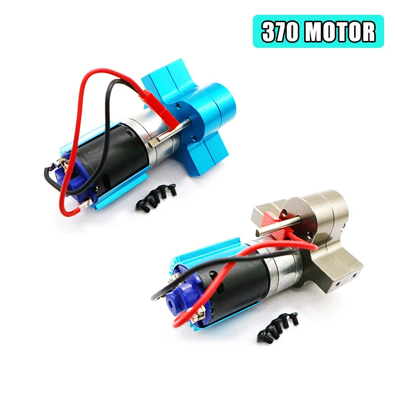 Металлическая коробка передач с 370 двигателем для WPL B 16 24 C24 1/16 RC запчасти