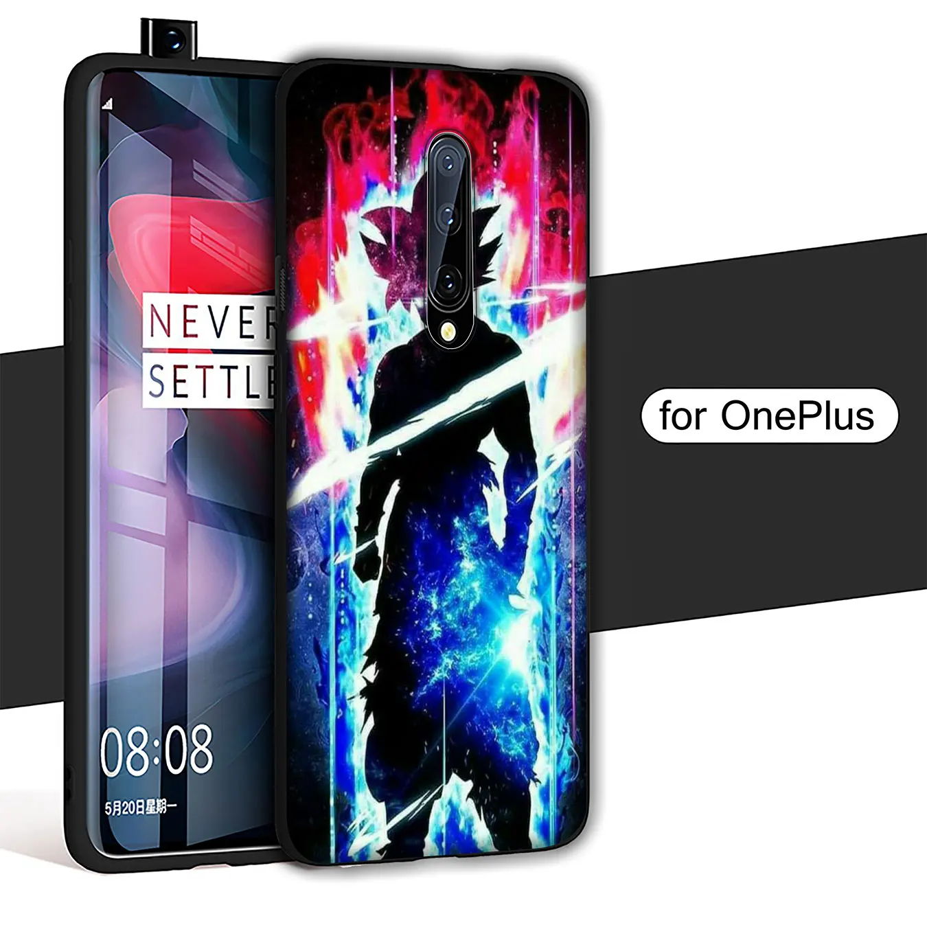 IYICAO Dragon Ball Son Goku DragonBall z Мягкий силиконовый чехол для телефона Oneplus 7T 7 Pro 6T 5 5T черный